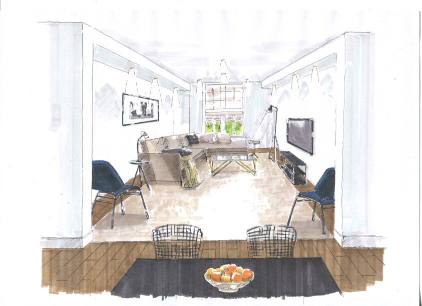 Mood board by Arcadia Interiors, example 1