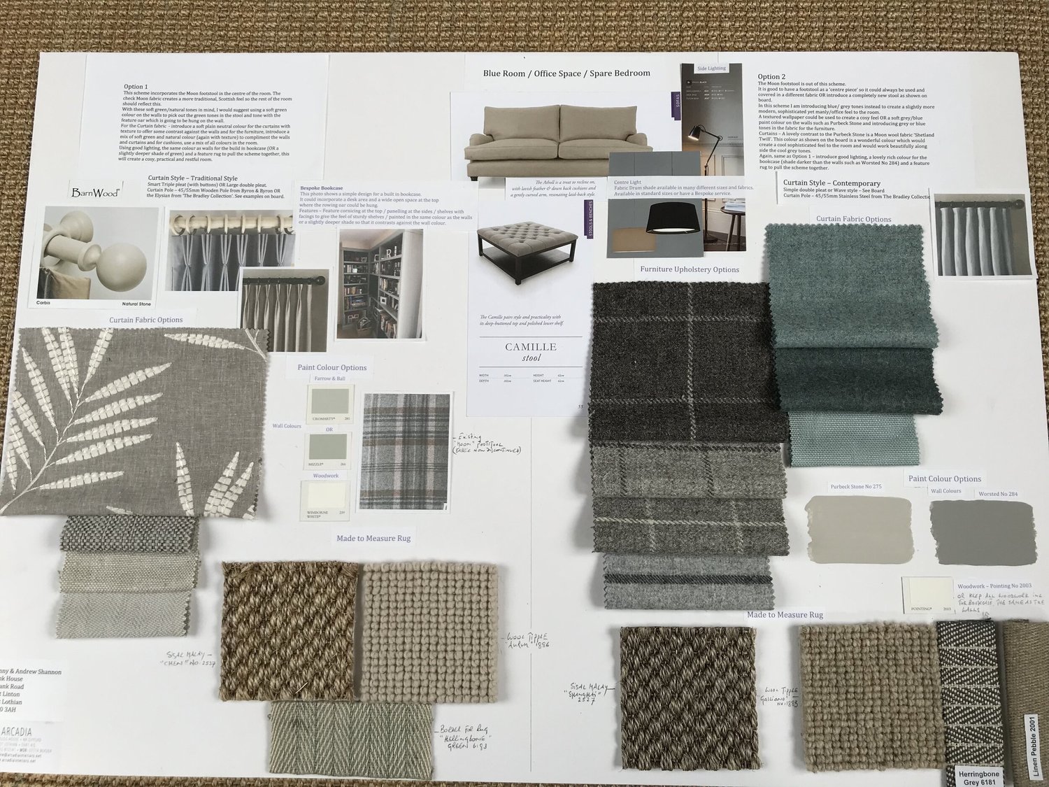 Mood board by Arcadia Interiors, example 2